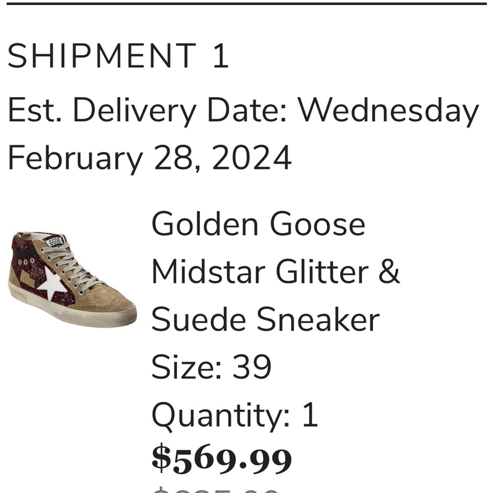 Golden Goose Mid-star glitter and suede 39 - Picture 7 of 7